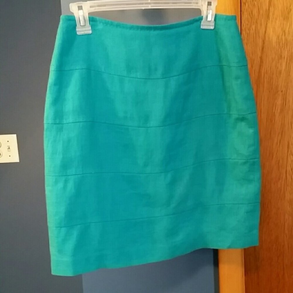 Banana Republic - Teal Pencil Skirt